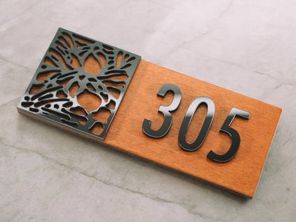 Custom House Number Plaque Personalized Home Address Sign house number