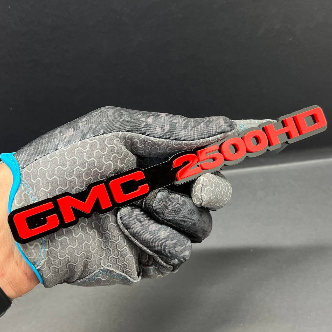 2pcs GMC 2500 HD Emblems Multicolor  – Side Fender Badges GMC 2500 HD