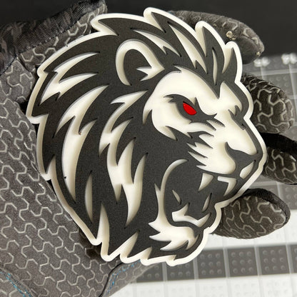 1PCS LION 3D Emblem Custom Badge Sticker for Car SUV TRUCK