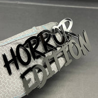 1PC HORROR Edition Emblem – 3D Multicolor Acrylic Car Badge Decal