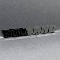 1PC VOLCANO Badge – 3D Acrylic Multicolor Car, Truck & SUV Fender Decal