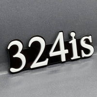 1pcs 324is 3D Emblem – Custom Acrylic Fender & Tailgate Badge for BMW Cars