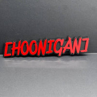 2pcs HOONIGAN Acrylic 3D Emblem Badge JDM Drift Style Sticker – MULTICOLOR