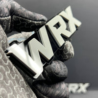 2PCS WRX Emblems – Custom 3D Acrylic Multicolor Fender & Trunk Badges