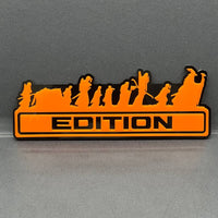 1PC Lord of the Rings Emblem – Custom 3D Multicolor Acrylic Car Badge