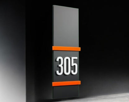 Door Number House Number Plaques House Signs Matt Personalised Address Plaques