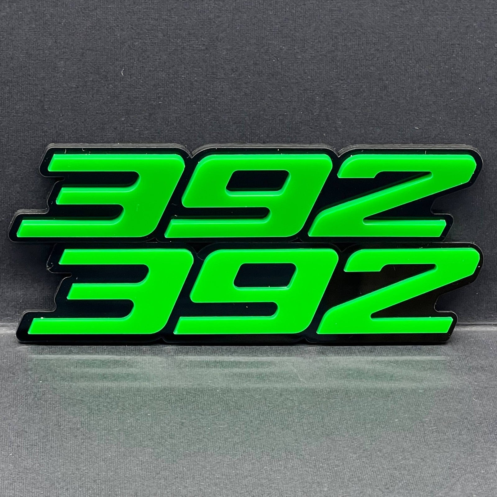 392 3D Emblems – Pair of Acrylic Side Fender Badges for Muscle Cars (2PCS)