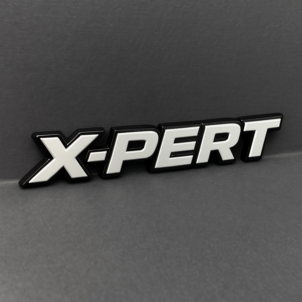 1PCS X-PERT Emblems 3D Emblem Multicolor Custom Badge Sticker for Car SUV TRUCK