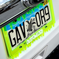 CUSTOM License Plate Frame MULTI COLOR
