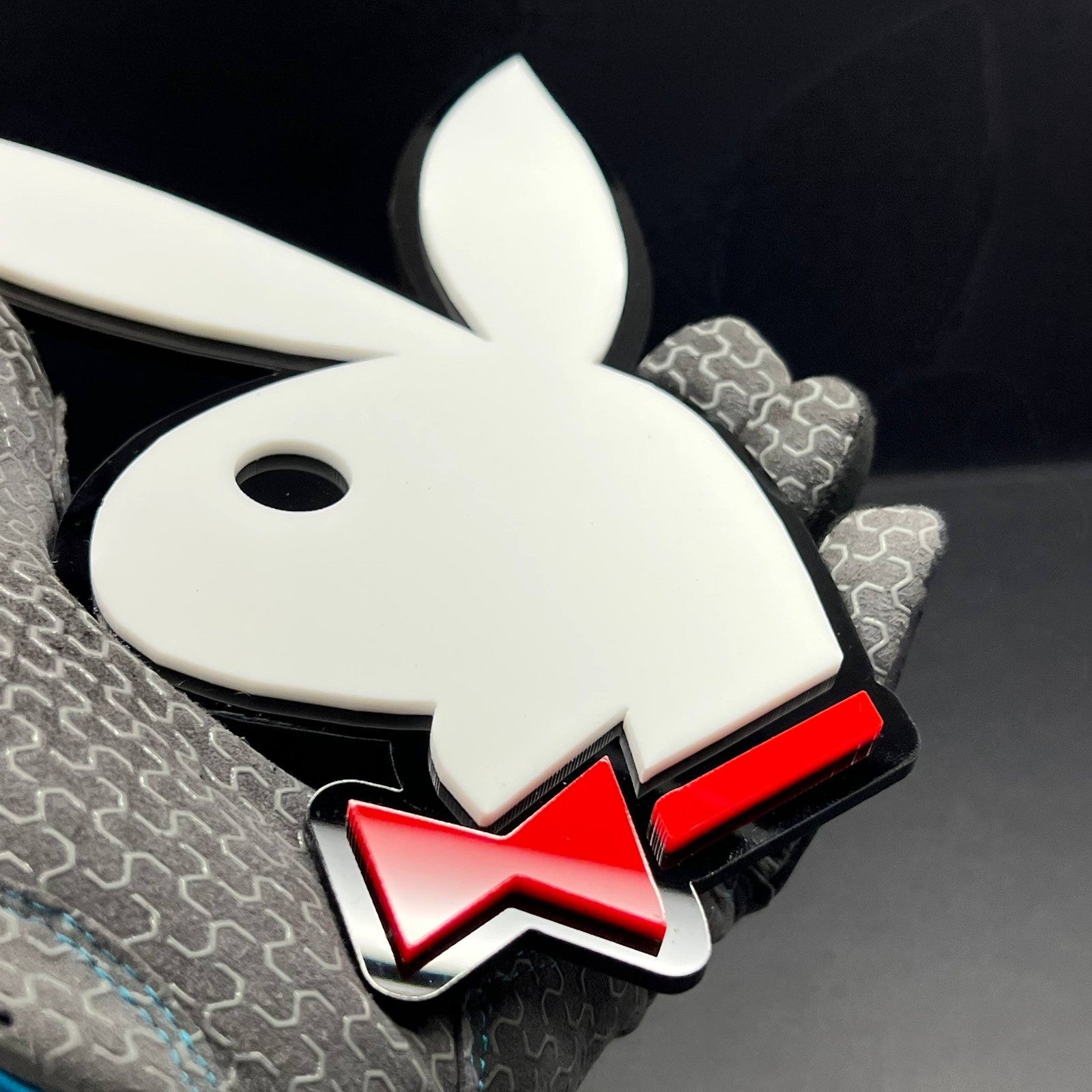 PLAYBOY 3D Acrylic Emblem – Custom Badge for Cars, SUVs & Trucks (1PC)