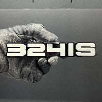 324IS Emblem – Multicolor 3D Acrylic Car, Truck & SUV Exterior Decal (1pcs)