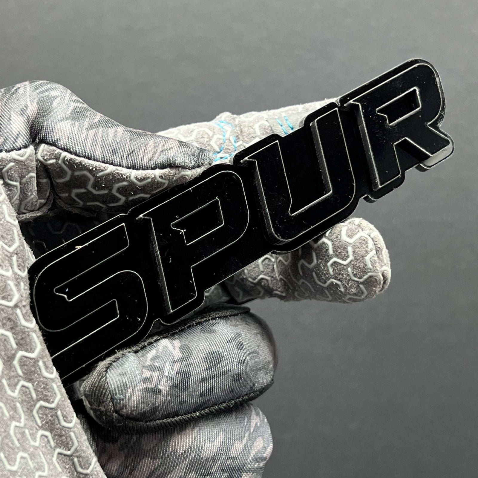 1pc SPUR Multicolor 3D Car Emblem – Easy Install Acrylic Badge for Cars & SUVs