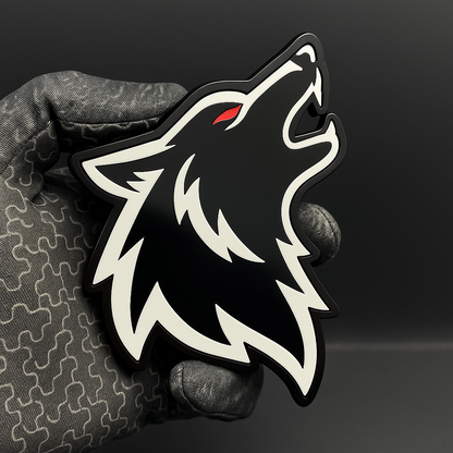 1PC COYOTE– 3D Acrylic Tailgate Badge Decal for Car, Truck, SUV