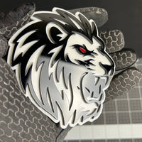 1PCS LION 3D Emblem Custom Badge Sticker for Car SUV TRUCK