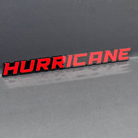 1PC HURRICANE 3D Emblem Multicolor Custom Badge Sticker for Car SUV TRUCK