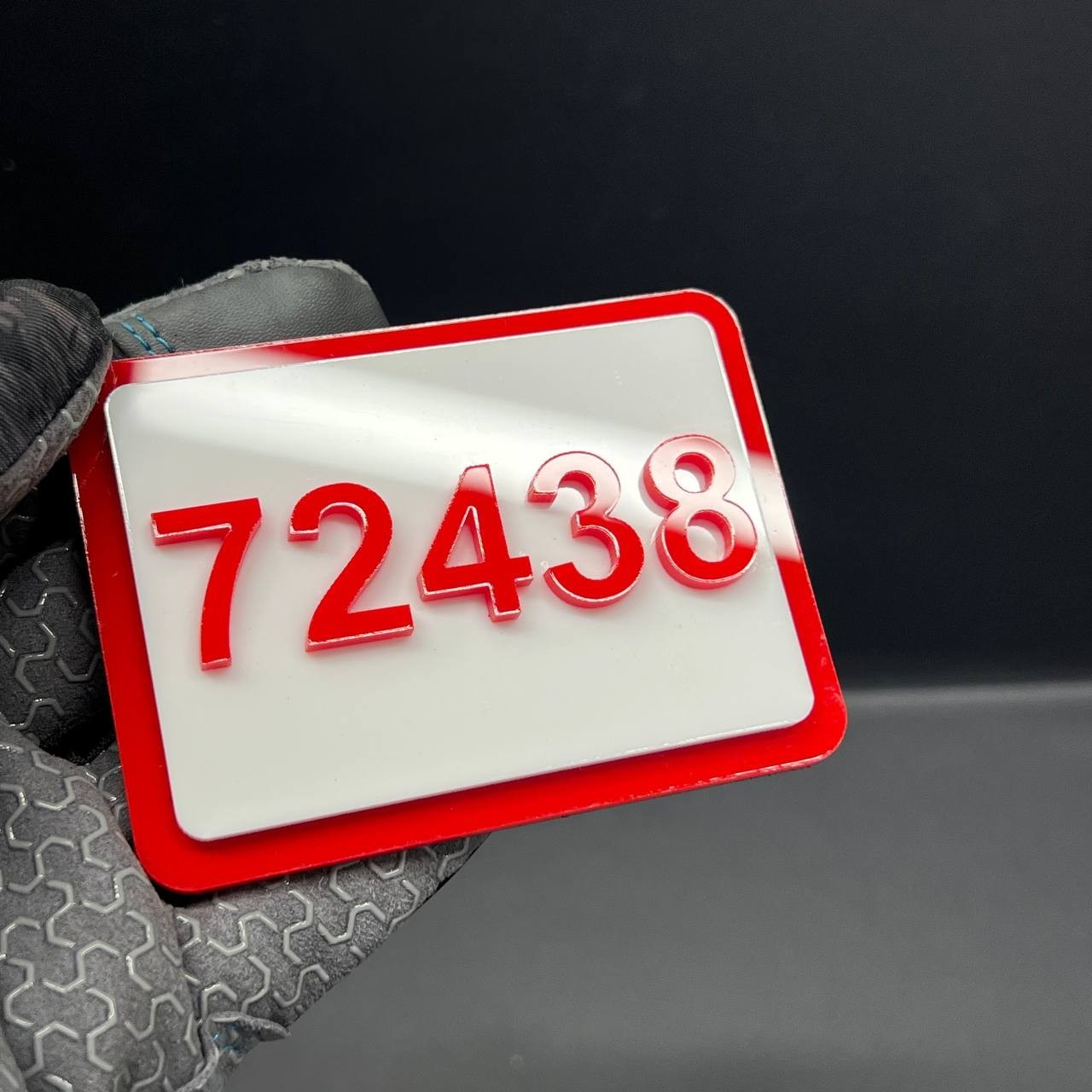 Custom Modern Acrylic House Sign – Personalized Door Number Plaque 1–999