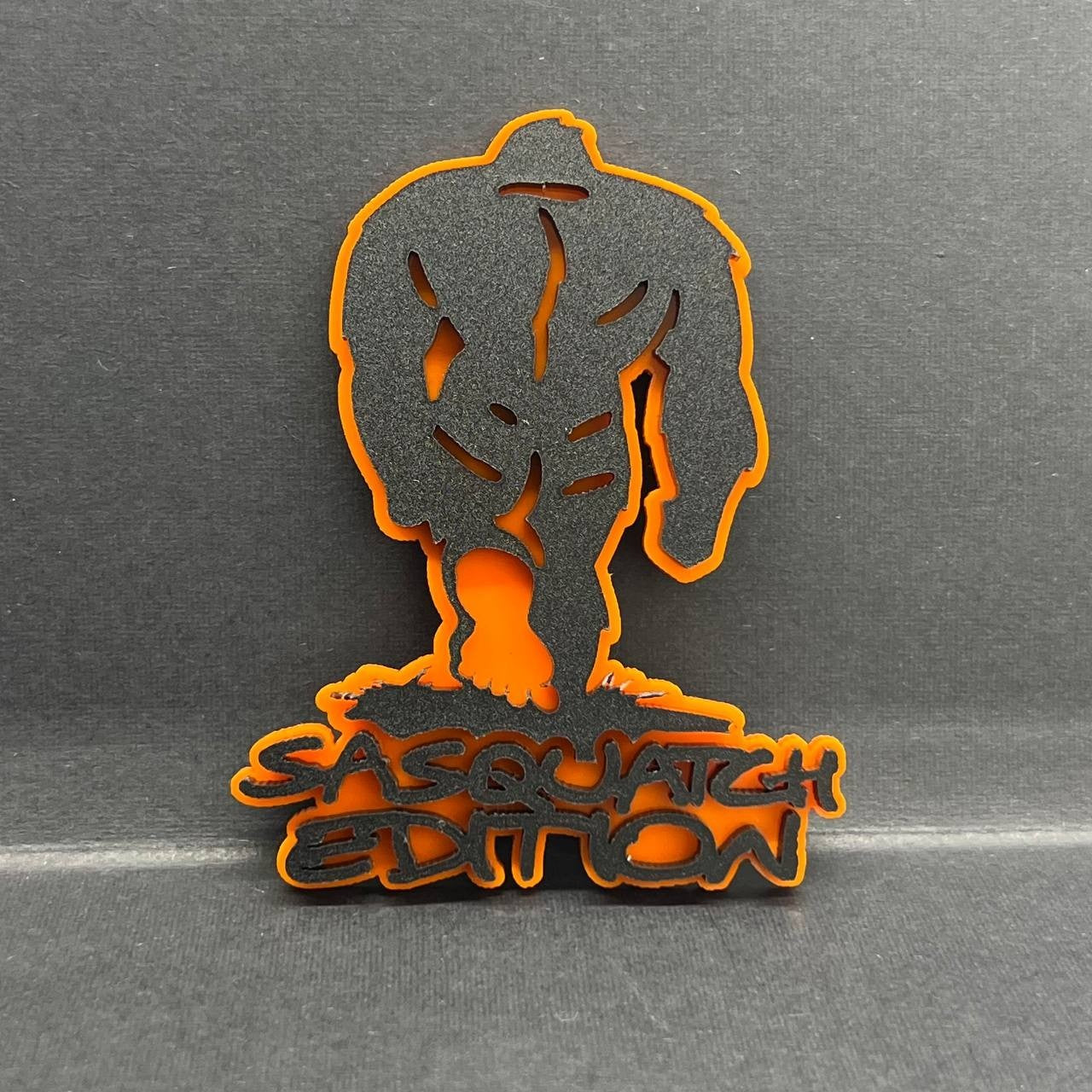 1x SASQUATCH EDITION Emblem Badge Acrylic Sticker Decal for Truck SUV Off-Road 4
