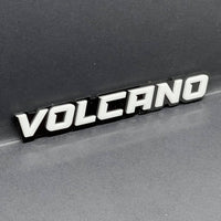 1PCS VOLCANO Emblem – 3D Multicolor Acrylic Car, Truck & SUV Badge Decal