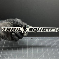 1PC Sasquatch Trail Emblem Durable Multicolor Acrylic Car Truck Fender Tailgate