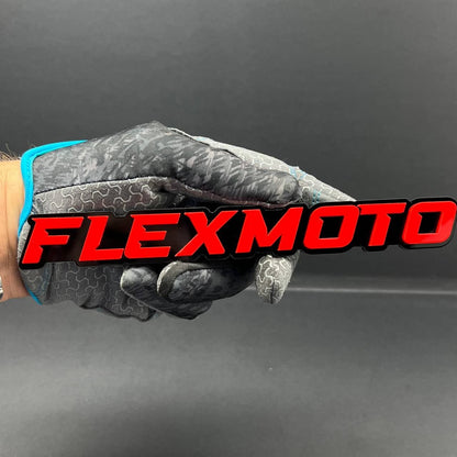 1PC FLEXMOTO Emblem – 3D Acrylic Tailgate or Fender Badge for Truck SUV Car