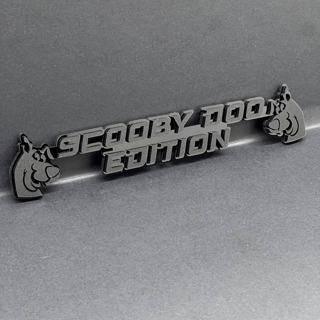 1pc Scooby Doo Edition 3D Emblem – Multicolor Custom Badge for Car or SUV