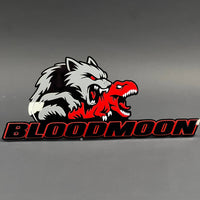 1PCS BLOODMOON 3D Emblem Badge – Acrylic Fender Tailgate Trunk Car Truck Decal