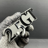 1PCS 2.5 GT Emblem – Custom 3D Multicolor Acrylic Car Exterior Badge