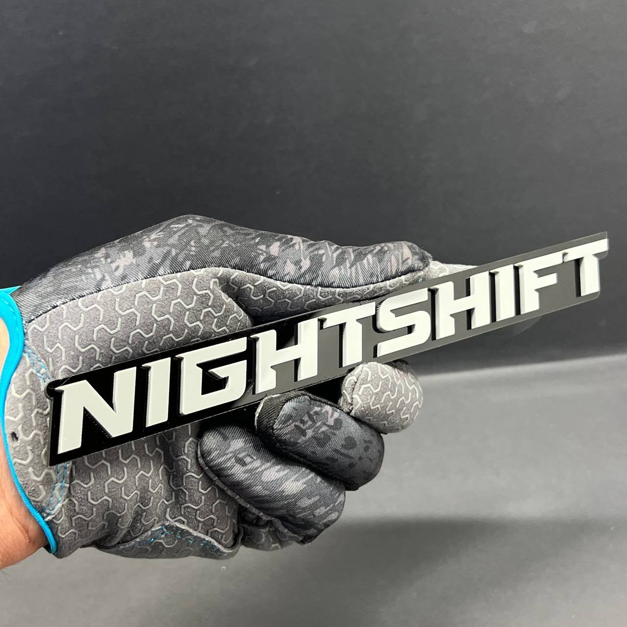 2pcs NIGHTSHIT Multicolor Emblems – NIGHTSHIT Fender Badges for NIGHTSHIT Emblem