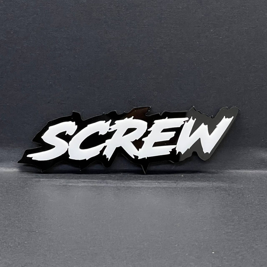1PC SCREW Emblem Custom Fender or Tailgate Badge for Car SUV or Truck