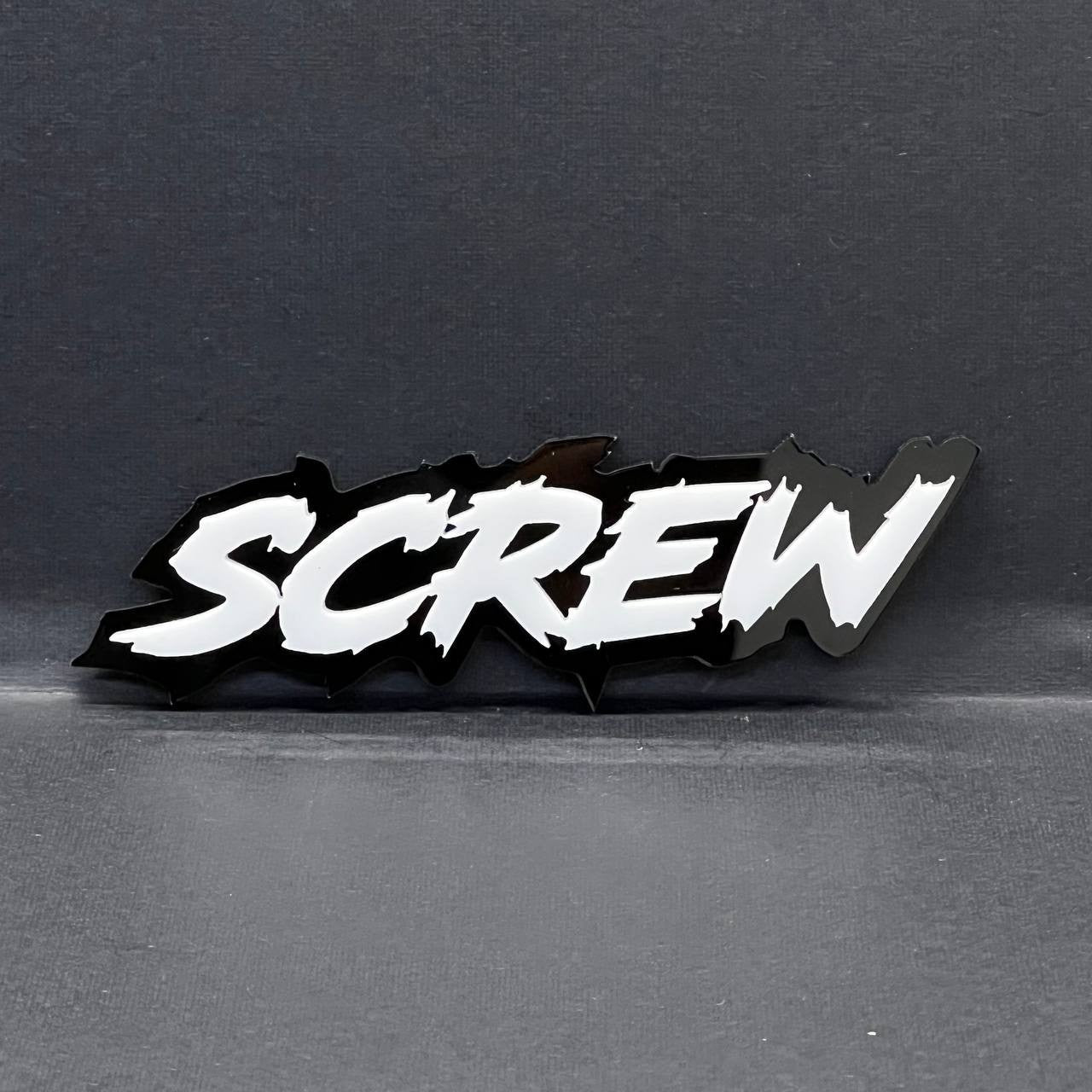 1PC SCREW Emblem Custom Fender or Tailgate Badge for Car SUV or Truck