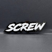 1PC SCREW Emblem Custom Fender or Tailgate Badge for Car SUV or Truck