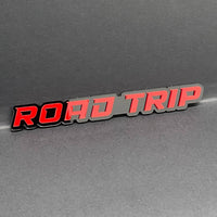 1PC ROAD TRIP Emblem – 3D Multicolor Acrylic Car Badge Decal for Fender Tailgate