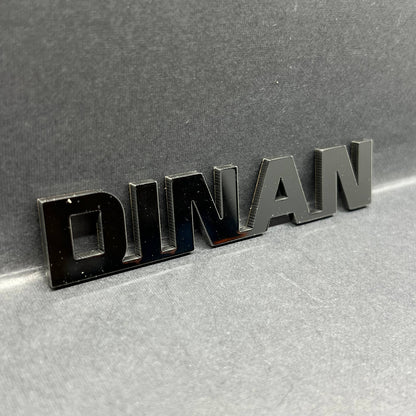 1pc DINAN Multicolor 3D Car Emblem – Easy Install Acrylic Trunk & Fender Sticker