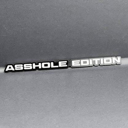 1PC A*S HOLE edition Emblem Custom Fender or Tailgate Badge for Car SUV or Truck