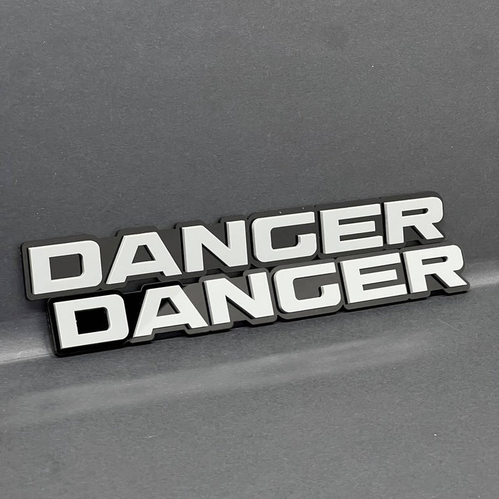 2pcs DANCER 3D Emblem – Custom Fender or Tailgate Badge for Car, SUV, or Truck