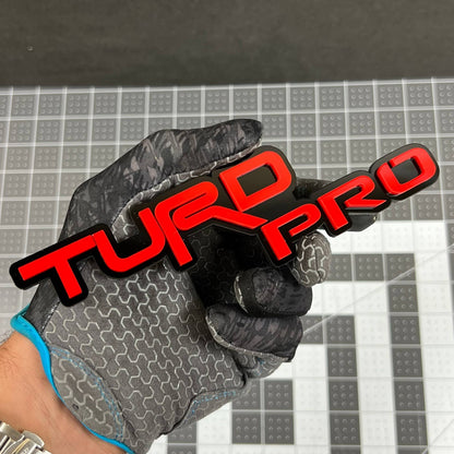 1PC TRD PRO Emblem – Durable 3D Acrylic Multicolor Fender & Tailgate Badge