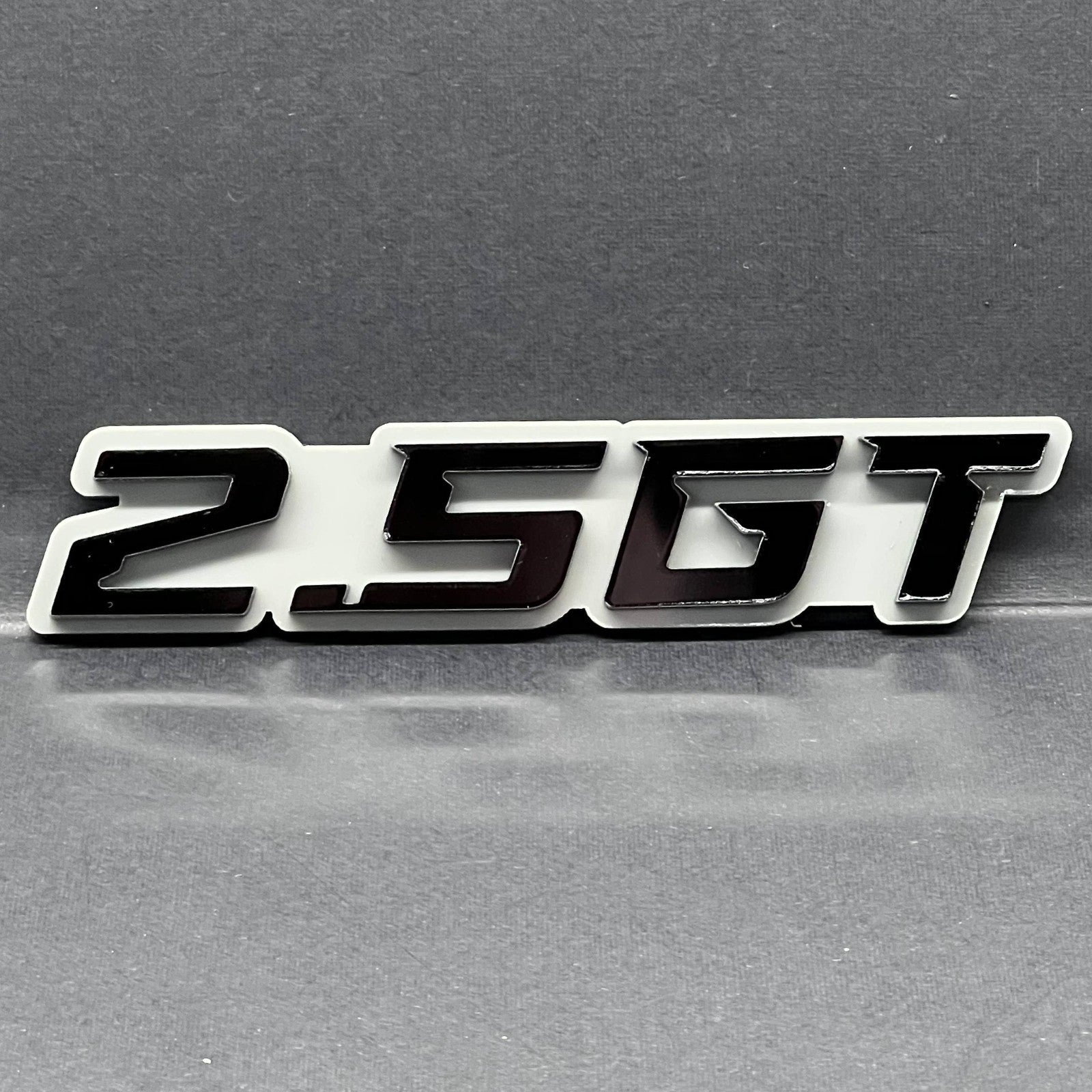 2.5 GT Multicolor 3D Emblem – Durable Acrylic Badge for SUBARU Vehicles