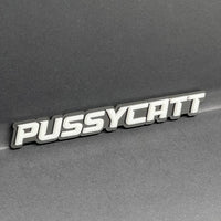 1PC PUSSYCATT Emblem – 3D Acrylic Tailgate or Fender Badge for Truck SUV Car
