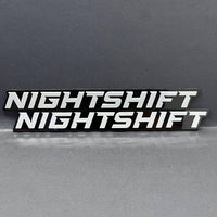 2pcs NIGHTSHIT Multicolor Emblems – NIGHTSHIT Fender Badges for NIGHTSHIT Emblem