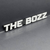 1PC THE BOZZ Badge – Custom 3D Multicolor Acrylic Car Fender & Tailgate Sticker