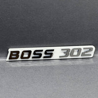 BOSS 302 Multicolor Emblems –  BOSS 302 Fender Badges (Set of 2) for 302 Emblem