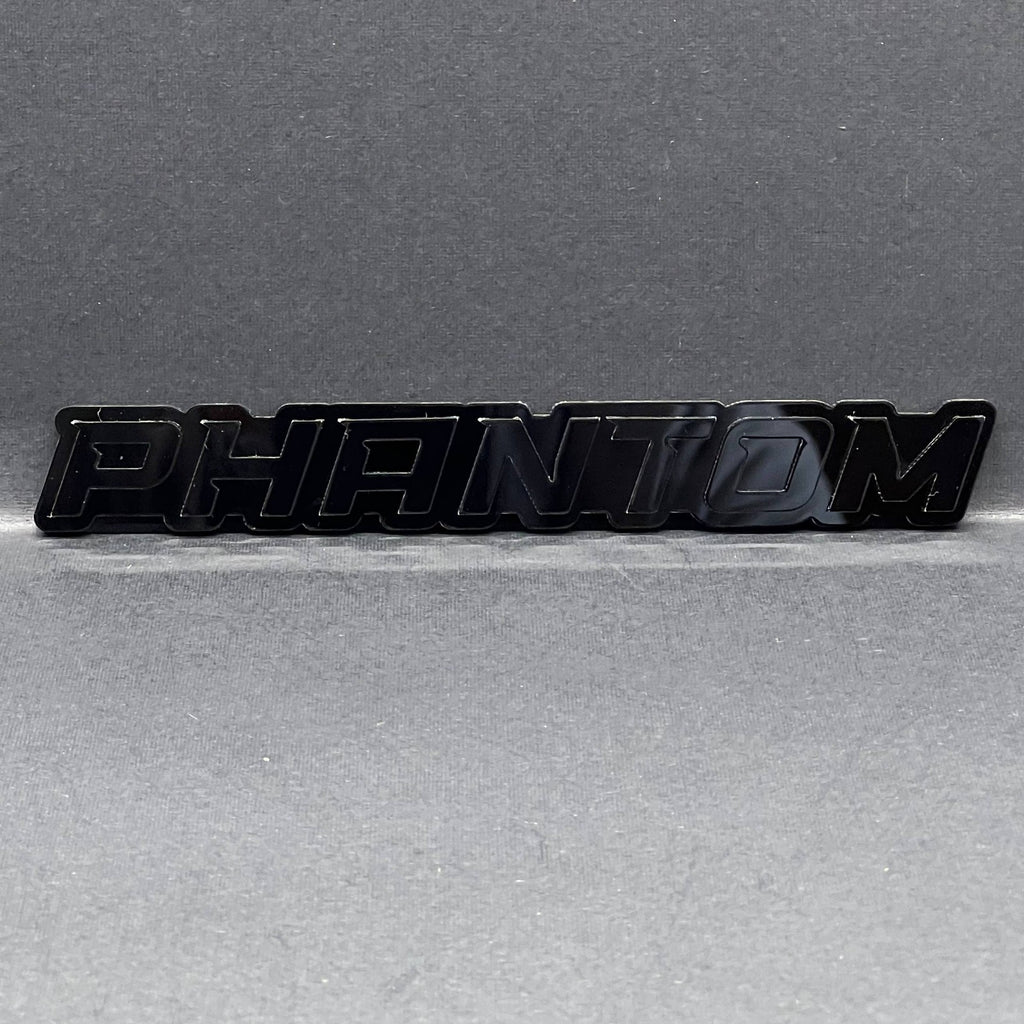 1PC PHANTOM Badge – 3D Multicolor Acrylic Car Truck SUV Fender & Tailgate Emblem
