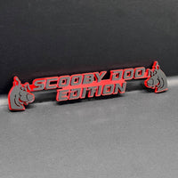 1pc Scooby Doo Edition Emblem 3D Car Badge Decal Sticker Multicolor Custom Look