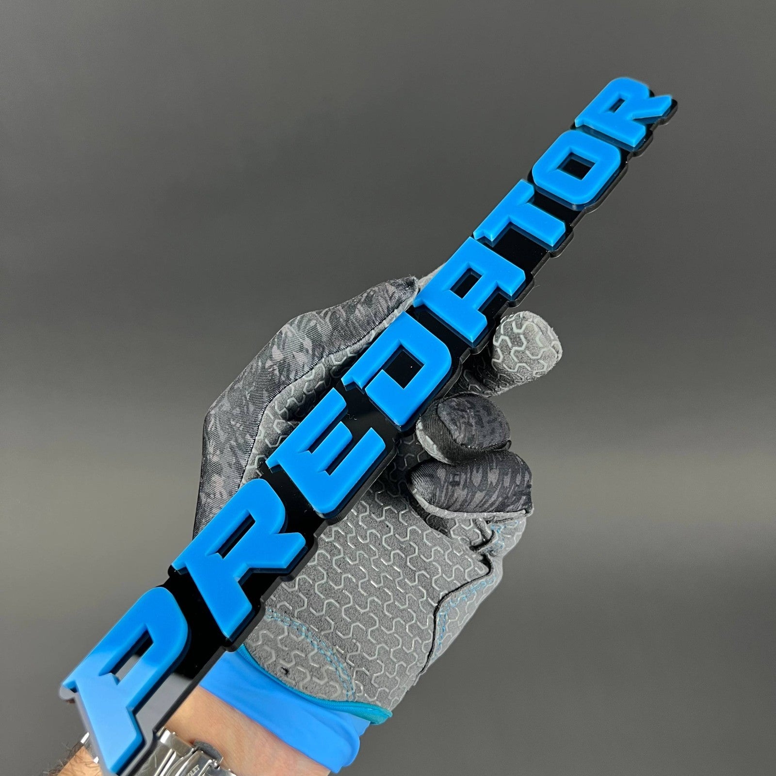 1PC PREDATOR 3D Badge – Acrylic Fender Trunk Tailgate Car Truck Decal