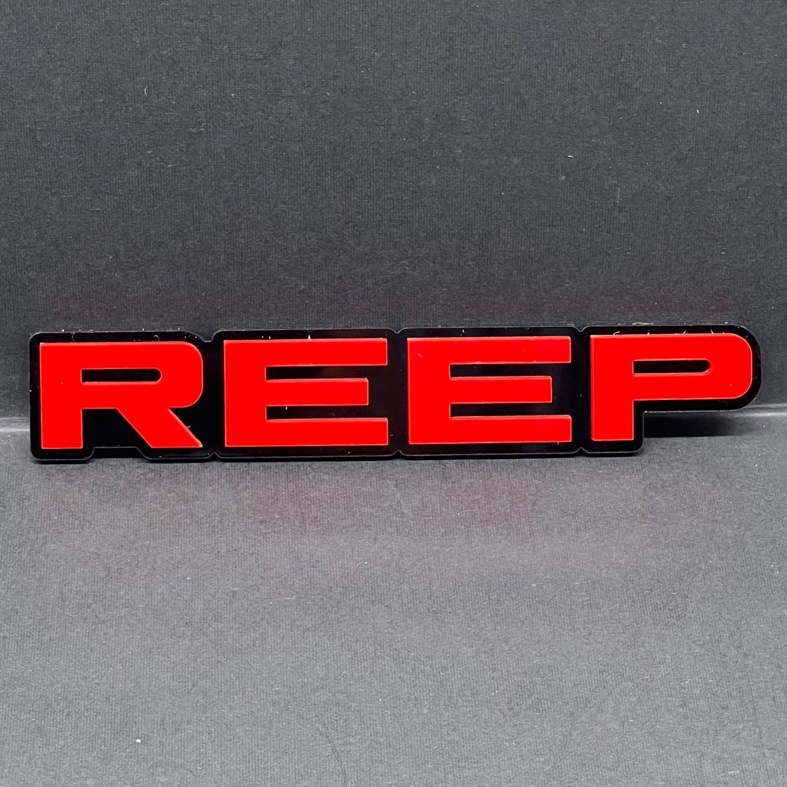 REEP 3D Emblem – Custom Multicolor Acrylic Car Exterior Badge (1PC)
