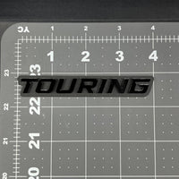 1PC TOURING Emblem – 3D Acrylic Tailgate Badge Decal for Car, Truck, SUV