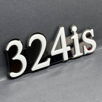 1pcs 324is 3D Emblem – Custom Acrylic Fender & Tailgate Badge for BMW Cars