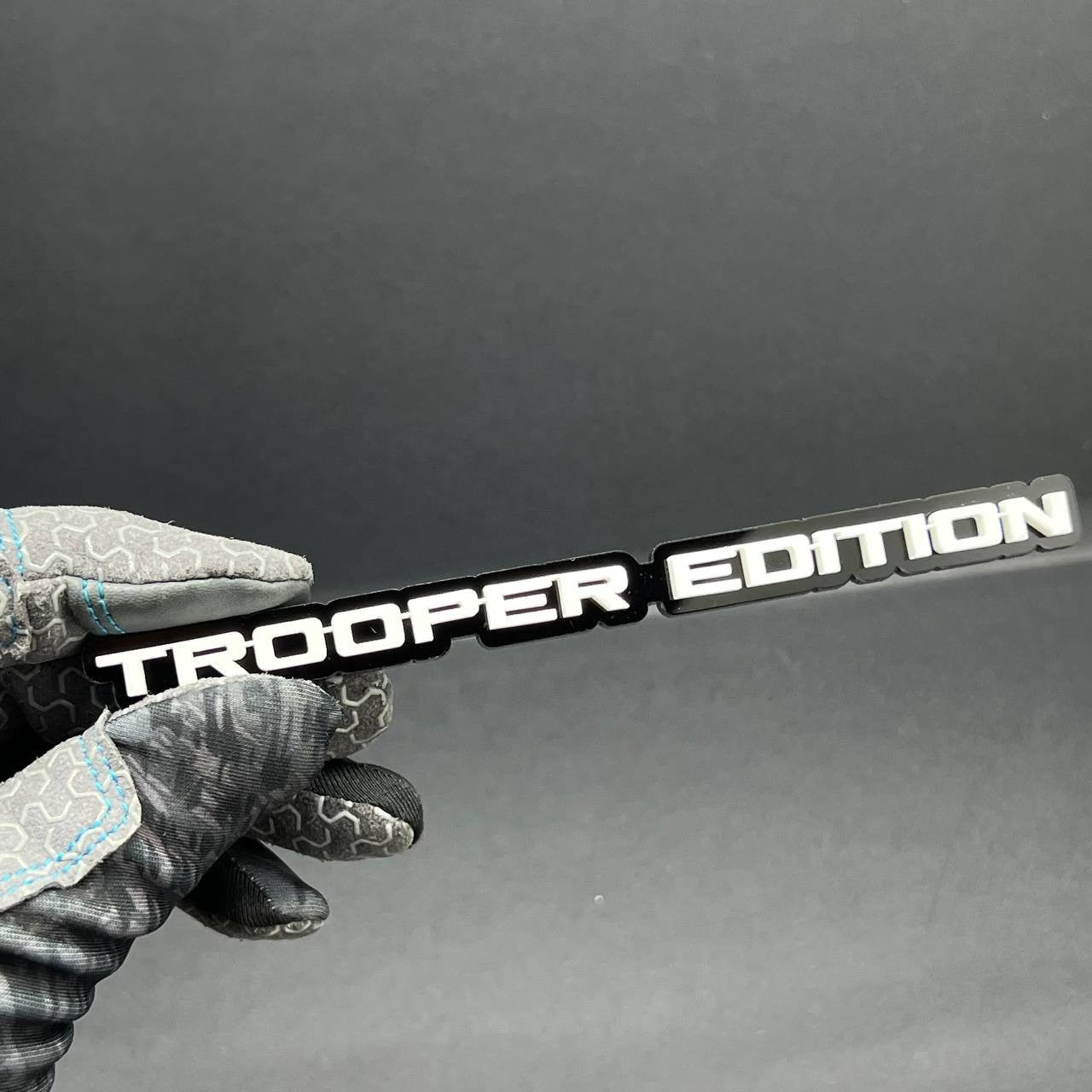 1PC TROOPER EDITION 3D Emblem Multicolor Custom Badge Sticker for Car SUV TRUCK