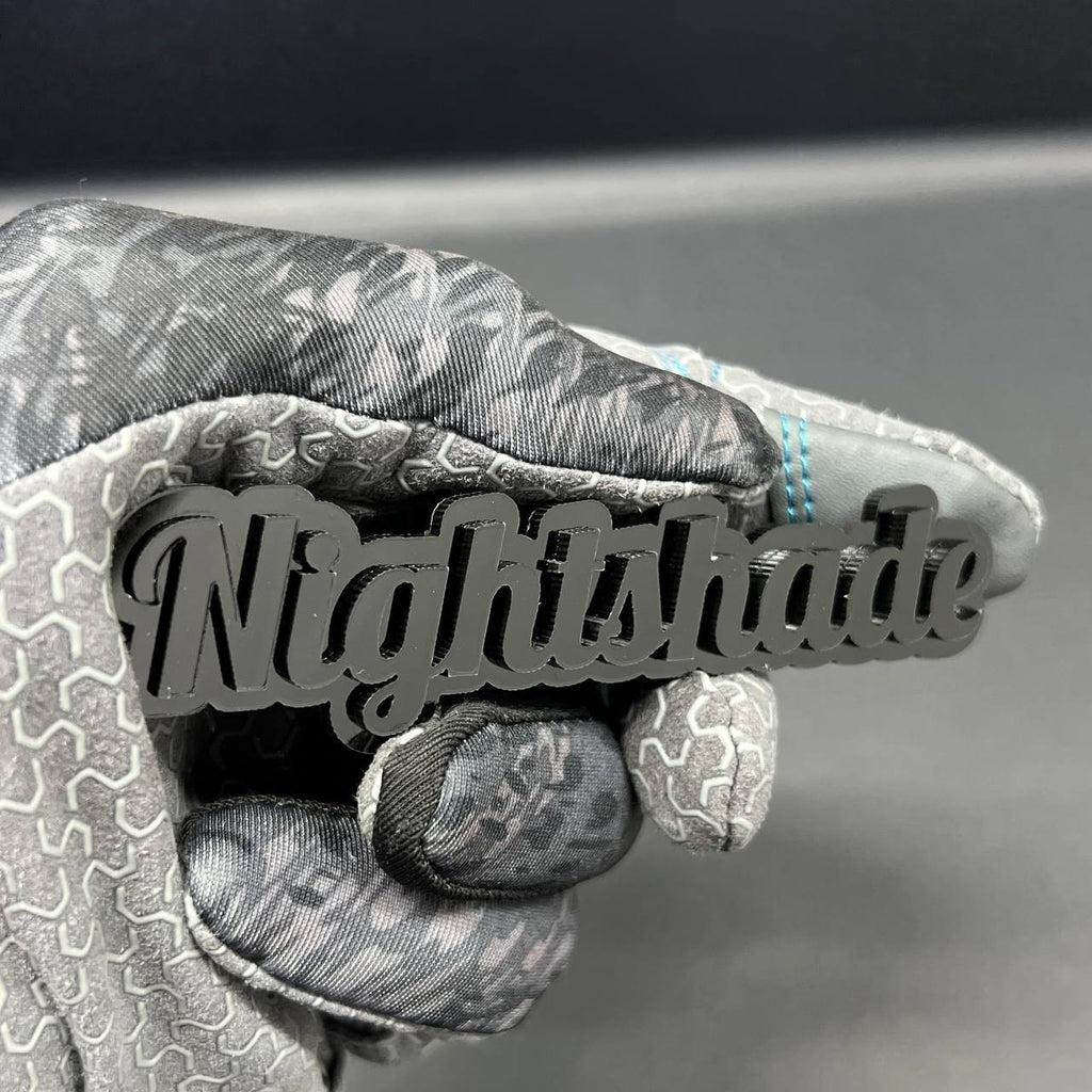 1PC Nightshade Emblem – 3D Acrylic Tailgate or Fender Badge for Car, SUV