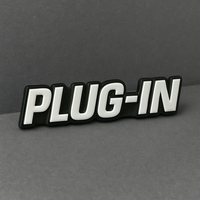 1PC PLUG-IN 3D Emblem Multicolor Custom Badge Sticker for Car SUV TRUCK